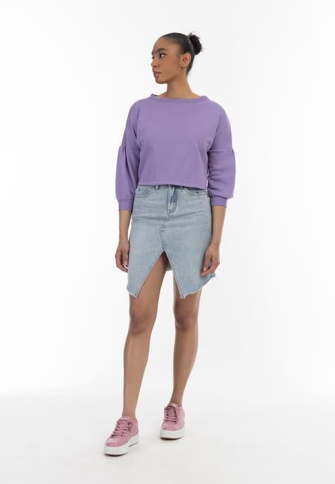 Mymo Sweatshirt Damen Flieger - Image 2