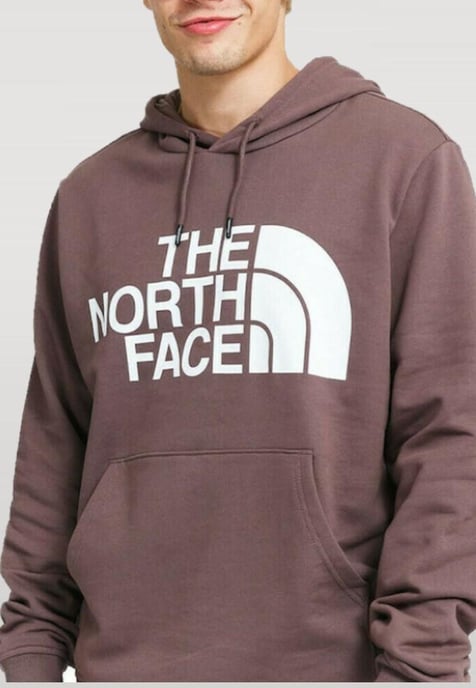 The North Face Standard Herren Hoodie in Graphit lila - Image 3