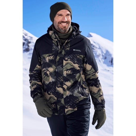 Mountain Warehouse - "Shadow II" Skijacke für Herren (Dunkelgrün) - Image 1