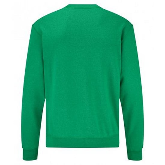 Fruit Of The Loom Herren Classic Drop Shoulder Sweatshirt (Heather Green) - Image 2