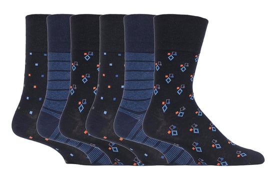 Gentle Grip - 6 Paar Herren Gentle Grip nicht elastische Socken - SOMRJ582 - Image 1