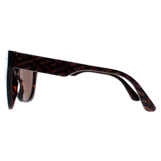 Versace Cat Eye Damen Havanna-Muster Dunkelbraun VE4417U - Image 3