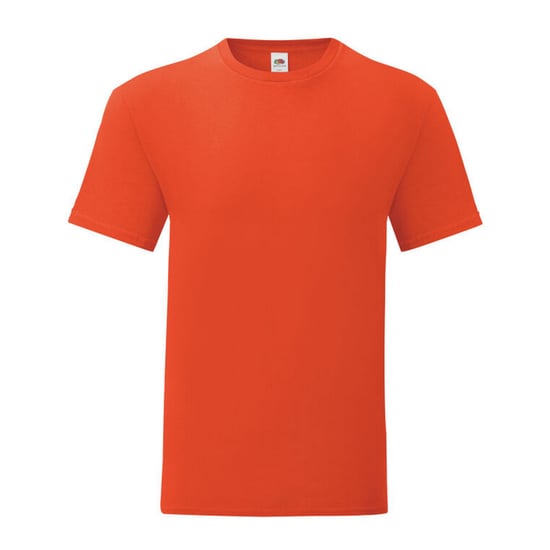 Fruit of the Loom - "Iconic 150" T-Shirt für Herren (Flame) - Image 1