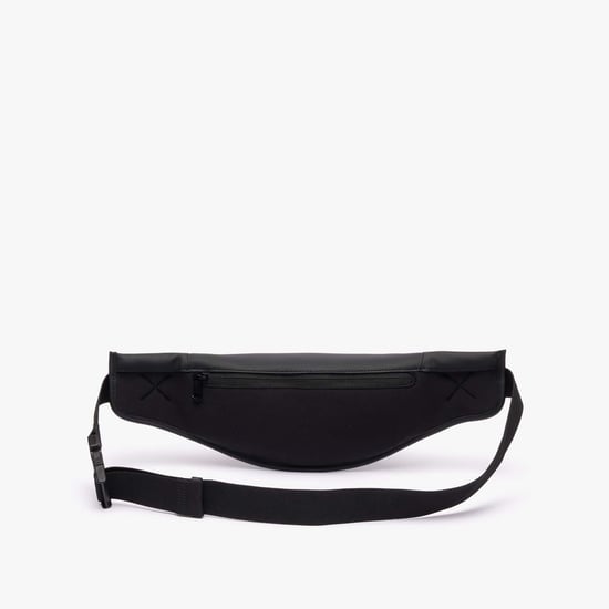 Accessories Lacoste Naos Piqué Banana Bag in Black