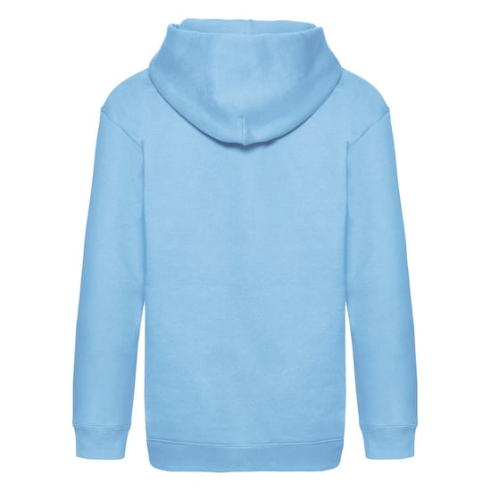 Fruit of the Loom - "Premium" Sweatshirt mit Kapuze für Kinder (Himmelblau) - Image 2