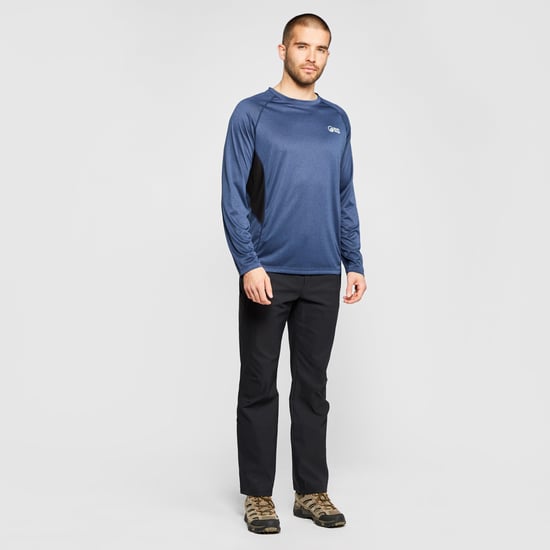 North Ridge Men's Resistance Long Sleeve Moisture Wicking Baselayer Shirt