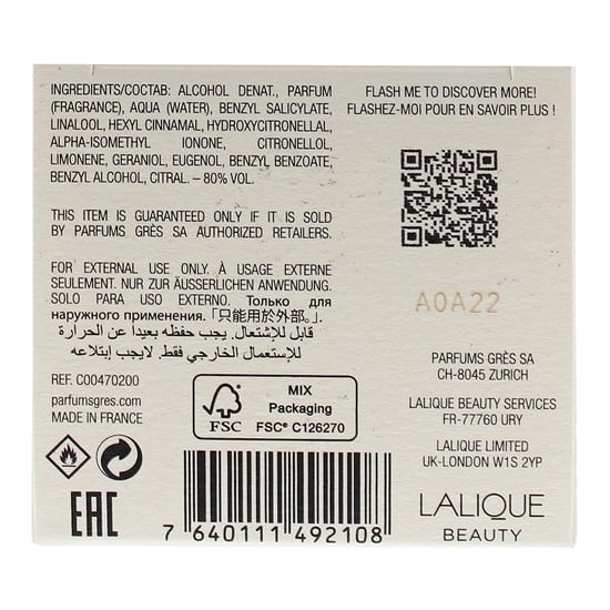 Gres Cabotine Rose Eau de Toilette 100ml Spray For Her - Image 4