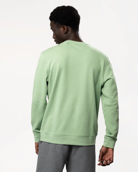 BOSS Orange Westart Herren Rundhals Sweatshirt mit Logopatch - Image 4