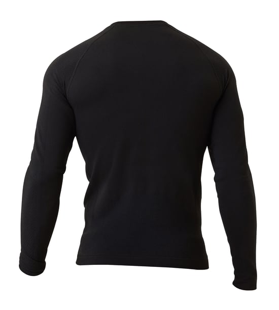 Björn Borg - Mens Seamless Running Langarm T-Shirt- Schwarz - Image 2