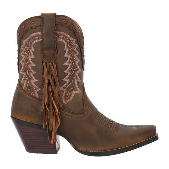 Durango Crush Leder Frauen Pecan Stiefel - Image 6
