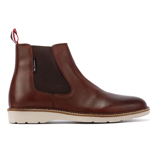 Ben Sherman Hampton Rote Herrenstiefel Aus Leder - Image 5