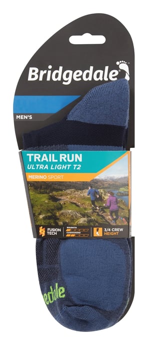 Bridgedale - Ultraleichte Merino-Sport-Socken für Herren - Blau - Image 2