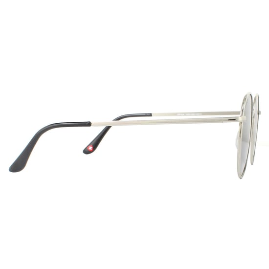 Montana Runde Unisex Silber Rauch polarisierte Sonnenbrille - Image 4