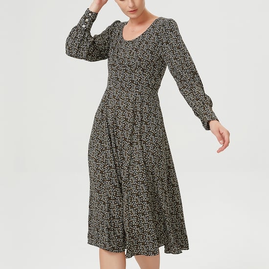 Tailliertes Blusenkleid mit Liberty-Print und tiefem Rückenausschnitt - Image 5