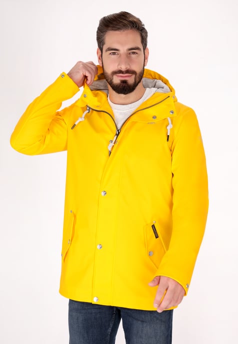 Schmuddelwedda Regenjacke Herren gelb - Image 3