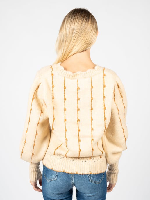 Silvian Heach Pullover Kuina Damen beige - Image 4