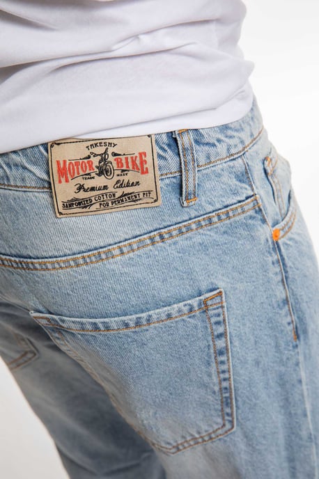 Takeshy Kurosawa Jeans Open-End Carrot Herren blau - Image 5