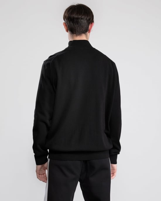 Lacoste Half Zip Logo Mens Sweatshirt