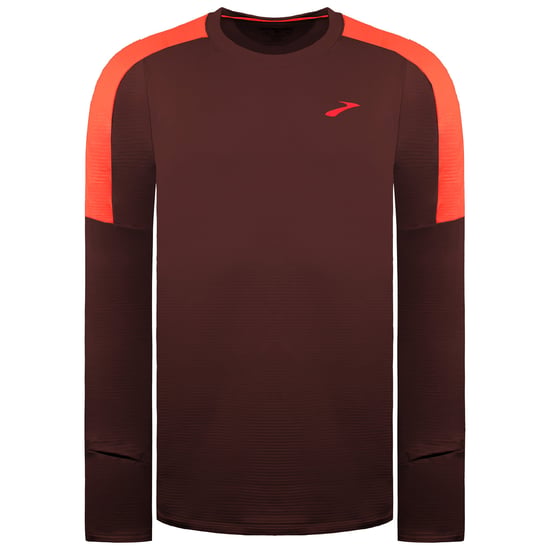 Brooks Notch Thermal 2.0 Burgunderrotes Laufoberteil für Herren - Image 1