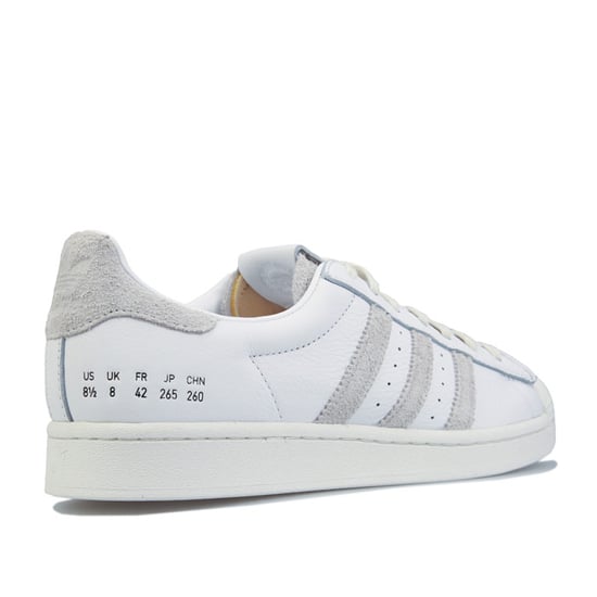 Men's adidas Originals Superstar Trainers in Off White