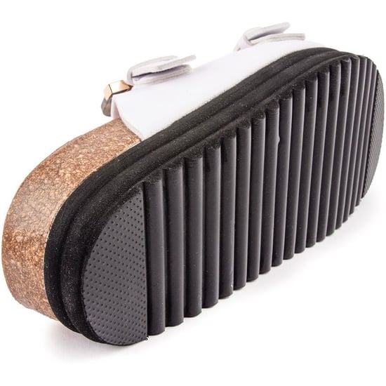 V.gan Vegane Pflaumen-Fußbett-Sandalen mit Schildpatt-Design - Image 4
