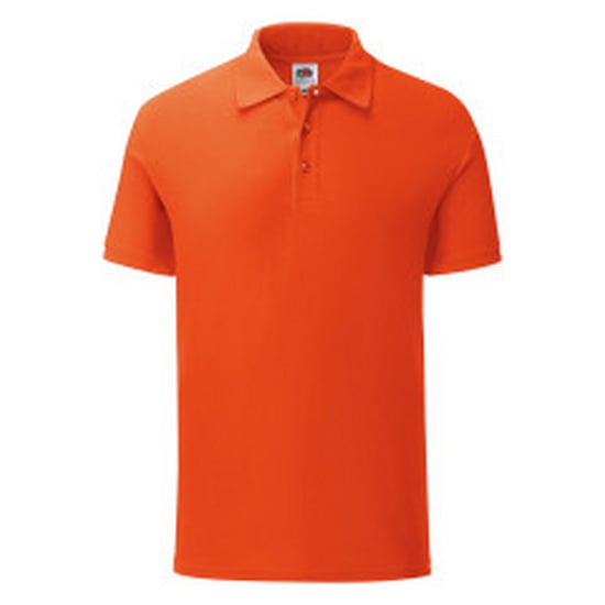 Fruit of the Loom - "Iconic" Poloshirt für Herren (Flame) - Image 1