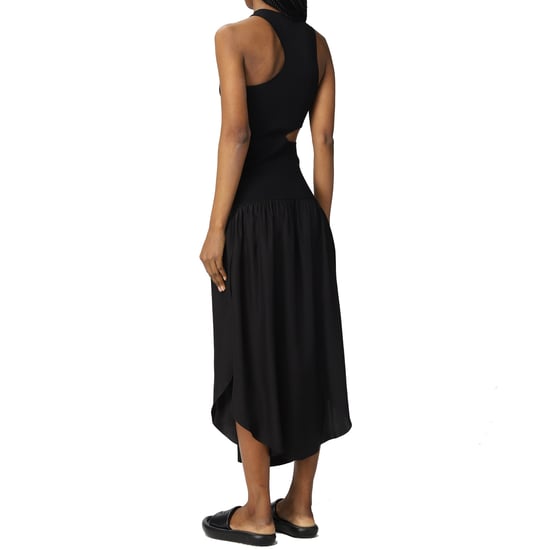 Stella McCartney - Robe longue en soie à découpes - Image 3