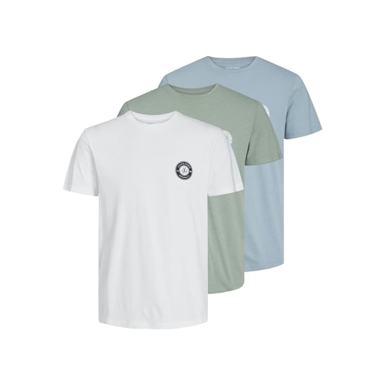 Jack & Jones Men T-shirt 3 Pack Crew Neck 