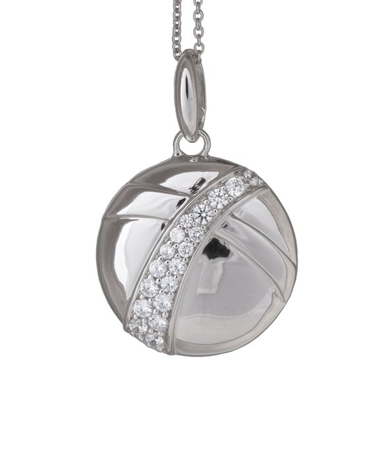 Orphelia Damen-Kette aus 925er Sterlingsilber mit Anhänger – Silber ZH-4490 - Image 3