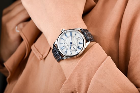 Frédérique Constant  Blau Damen Armbanduhr FC-318MPWN3B6 - Image 5