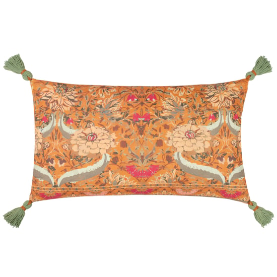 Wylder Nature Charais Floral Tasselled Polyester Filled Cushion - Image 1