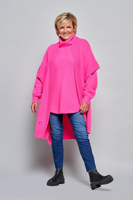 Caroline Tensen Burnaby Cardigan Pink - Image 1