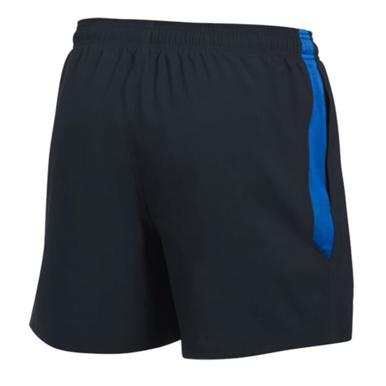 Under Armour Stretch Small Logo Navy Blue Mens 5" Launch Shorts 1289312 005