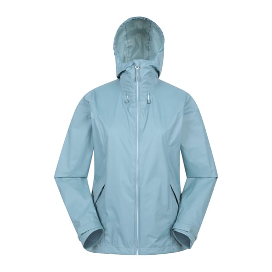 Mountain Warehouse - "Swerve" Jacke, wasserfest Zum Falten für Damen (Helles Aquamarin) - Image 1