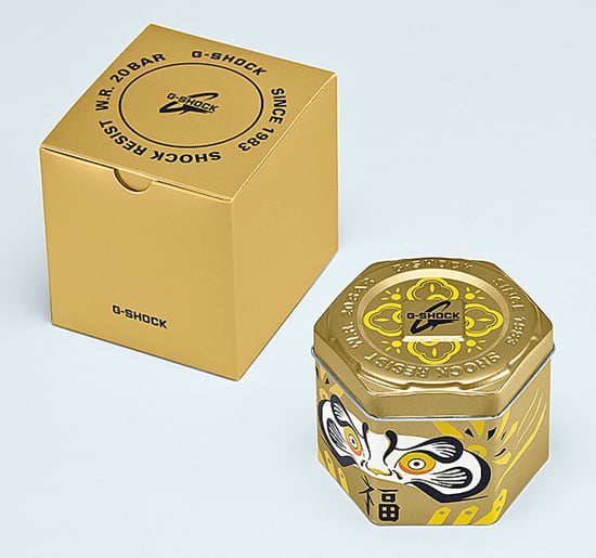 Casio G-Shock Daruma Herren Schwarz Uhr GM-6900GDA-9ER - Image 5