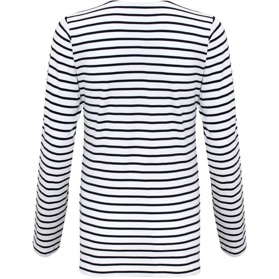 Asquith & Fox - COASTAL Marinière - Damen (Weiß / Marineblau) - Image 2