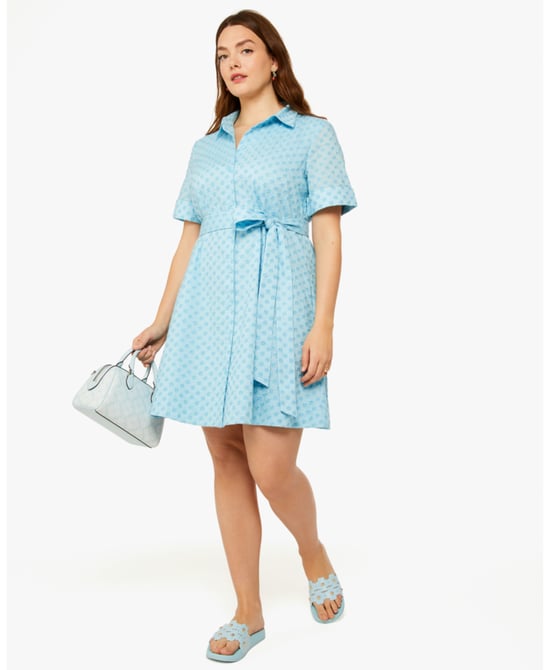 Embroidered Shirtdress