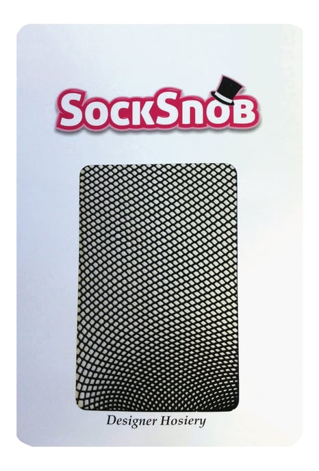 Socken Snob - Neon-Netzstrumpfhose - Schwarz - Image 2