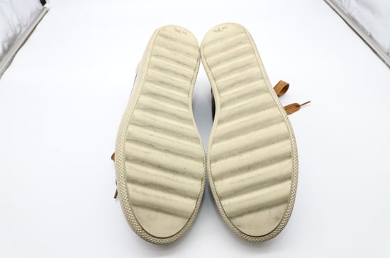 Coach C101 Lammfell-Sneaker aus schwarzem Leder - Image 6