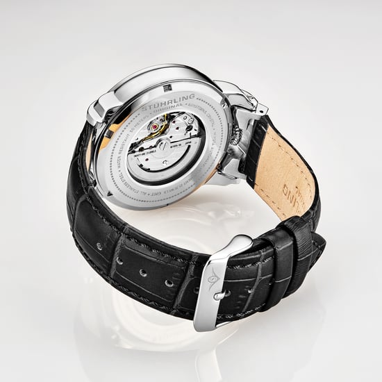 Silber und Blau Automatik 44mm Skeleton - Image 3