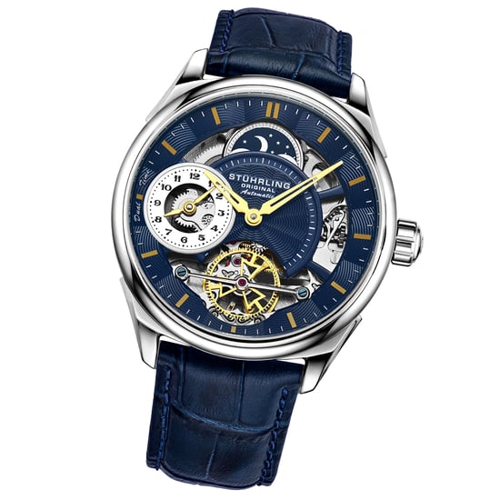 Automatisches Skelett Presidia marineblau 42 mm - Image 2