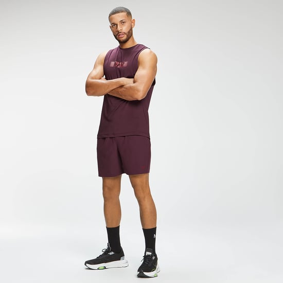 MP Men's Graffiti Graphic Training Shorts - Port