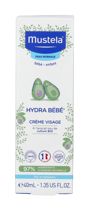 Mustela Hydra Bebe Facial Cream. - Image 2