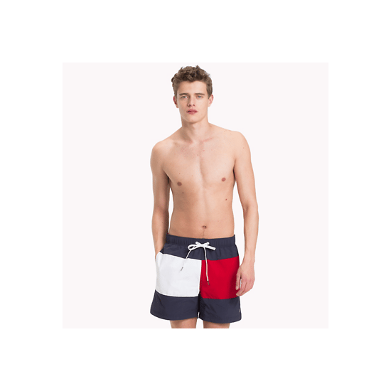 Tommy Jeans Herren Badeshorts mit Kordelzug - Image 1