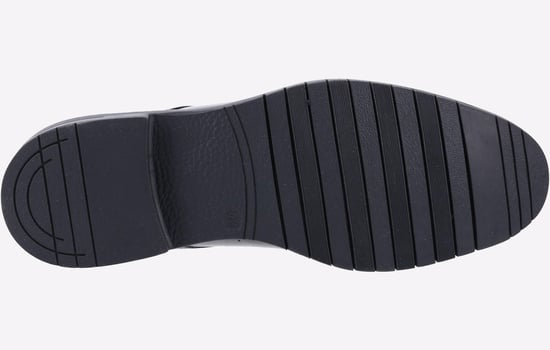 Hush Puppies Sterling Schwarze Herren Schnürschuhe Aus Leder - Image 4
