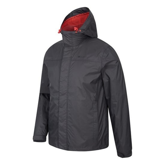 Mountain Warehouse Herren Torrent Wasserdichte Jacke (Dunkelgrau) - Image 3