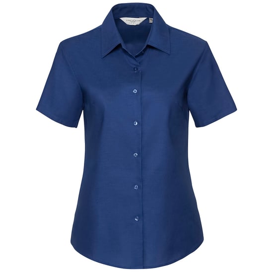 Russell Collection - Hemd für Damen kurzärmlig (Kräftiges Königsblau) - Image 1