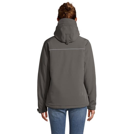 SOLS - "Rock" Softshelljacke Wattiert für Damen (Anthrazit) - Image 2