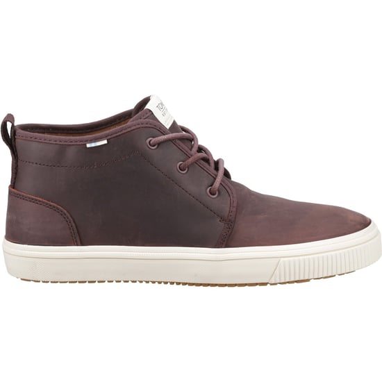 TOMS Carlo Mid Terrain Leder Herren Clover Braun Turnschuhe - Image 6