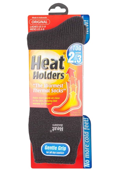 Heat Holders Damen-Thermosocken, einfarbig, für den Winter, warm, 48 UK - Image 2